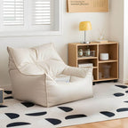 Brown oversized bean bag chair for ultimate comfort