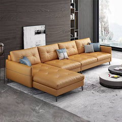 Sofa with split-back design