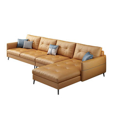 Elegant tufted sofa design