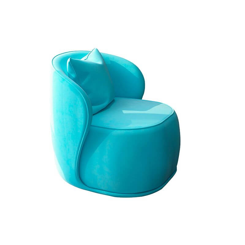 Luxury style indoor armless chair in living room