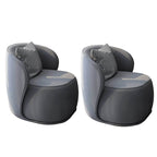 Sophisticated indoor chair with clean lines