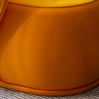 Modern velvet chair in stylish decor