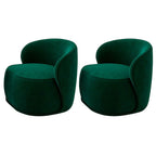 Minimalist armless chair against bright background