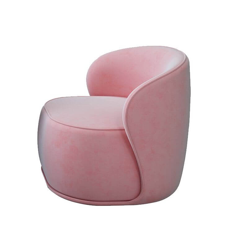 Comfortable chair with no tufting