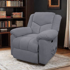 Modern Wool Recliner with USB Port