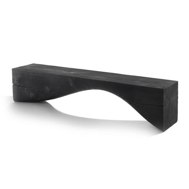 Scandinavian Style Shoe Bench in Minimalist Decor