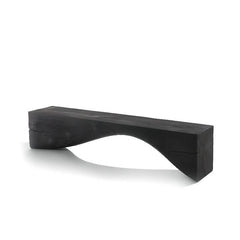 Contemporary Scandinavian Shoe Bench with Solid Color Pattern