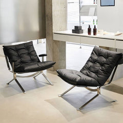 Modern Tufted Reclining Lounge Chair