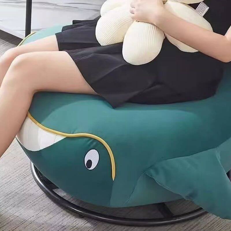 Modern Living Room with Abstract Side Chair