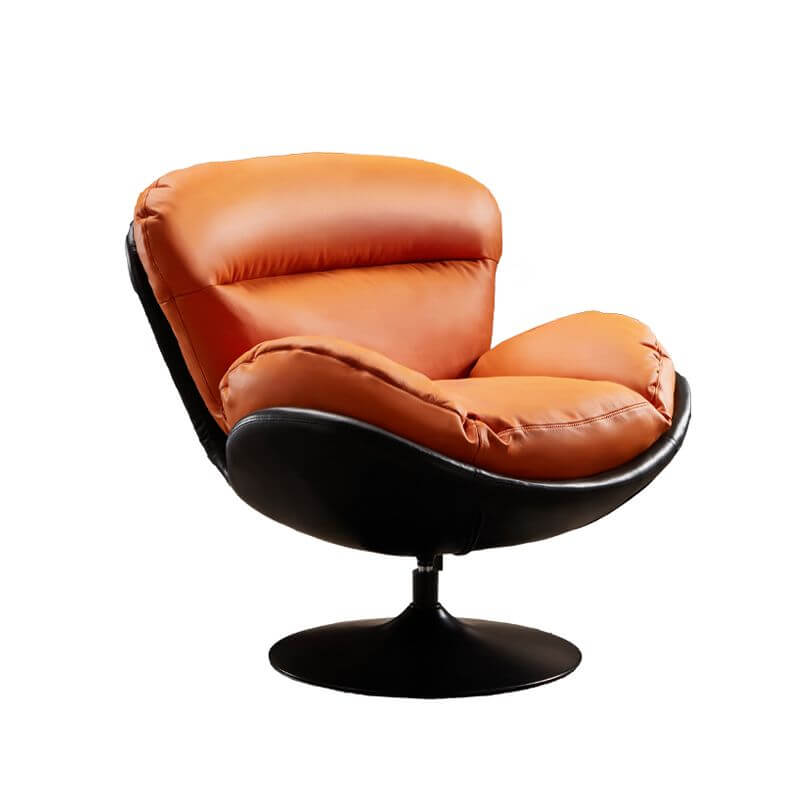 Elegant Wingback Chair with Sewn Pillow Back