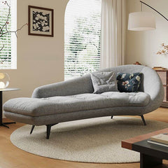 Large oversized chaise chair with right-arm orientation