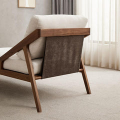 Modern minimalist chaise lounge suitable for any decor