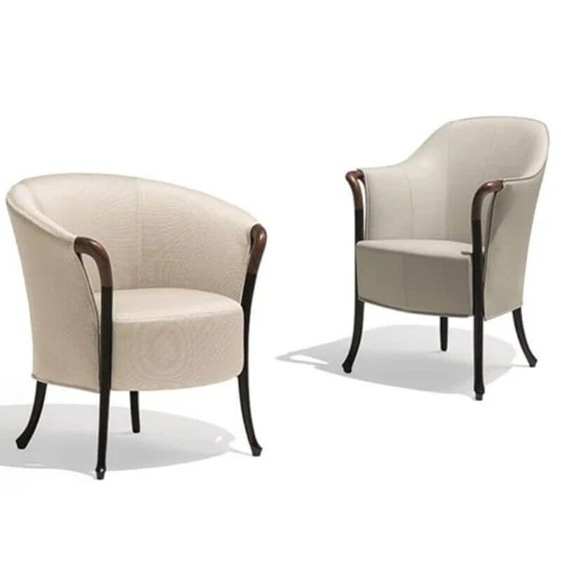 Minimalist Gray Arm Chair Hauptbild