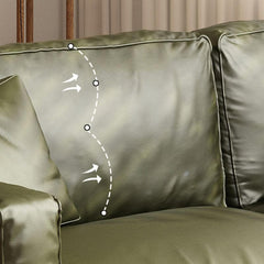 Wide pillow back sofa