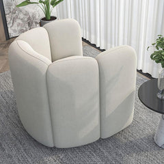 Sewn pillow back chair