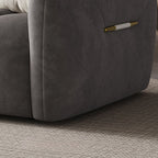 Contemporary Off-White Floor Sofa