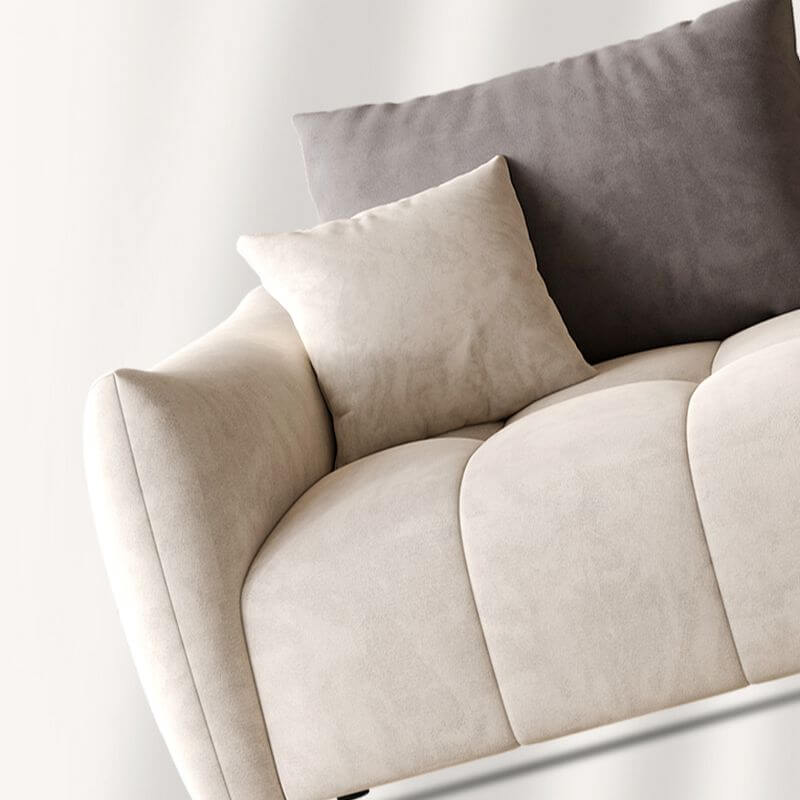 Grey and Peony 3-seater Sofa