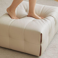 Contemporary Upholstered Pouf