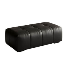 Versatile minimalist ottoman in elegant setup