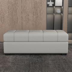 Large Solid Color Ottoman for Home Decor