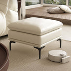 Stylish Orange Accent Stool for Home Decor