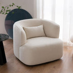 Contemporary arm chair without nailhead trim