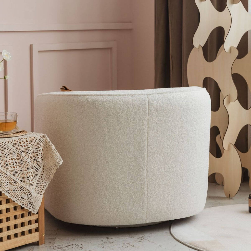 Non-reclining minimalist chair for home decor