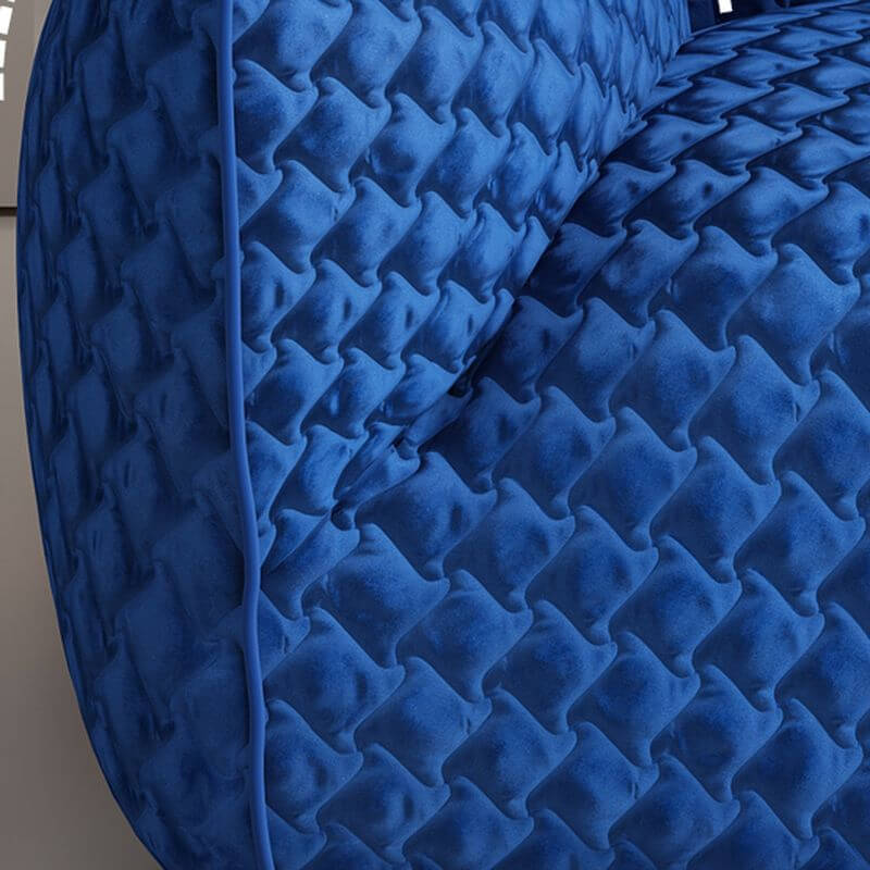 Emerald green minimalist arm chair