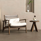 Woven Back Detail of Arm Chair