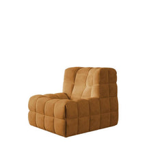 Lemon color side chair in modern decor