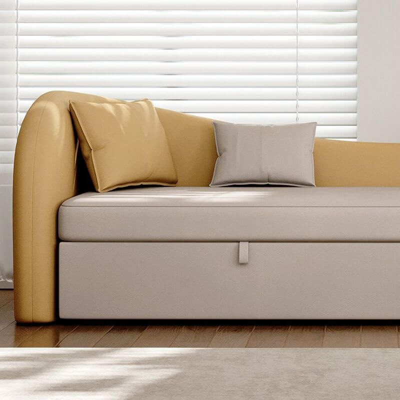 Stylish Solid Color Chaise for Living Room