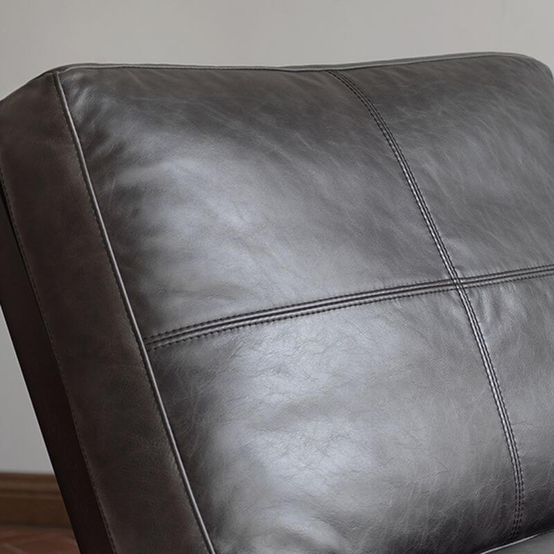 Minimalist Solid Color Side Chair with Tight Back in Midnight Black/Emerald Green/Auburn Secondary image