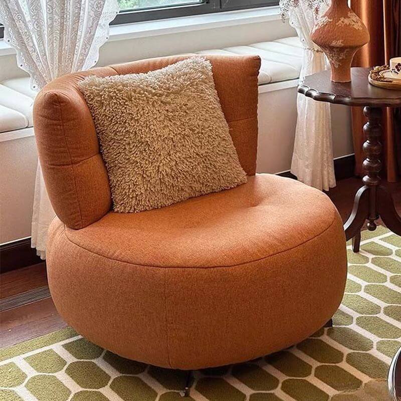 Modern Side Chair in Living Room Setting