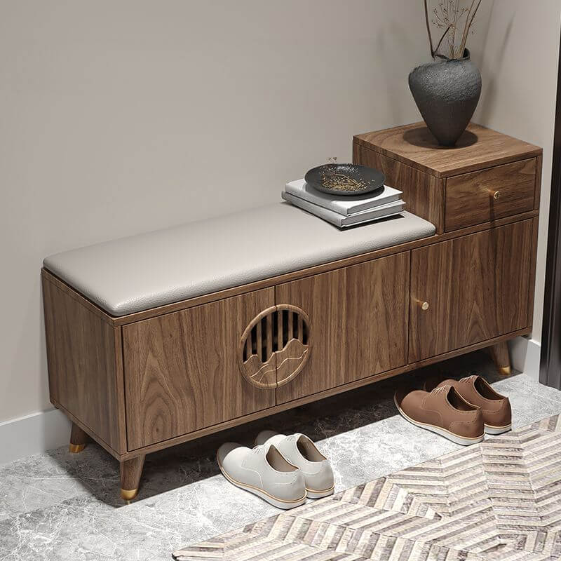 Stylish Timber Shoe Storage