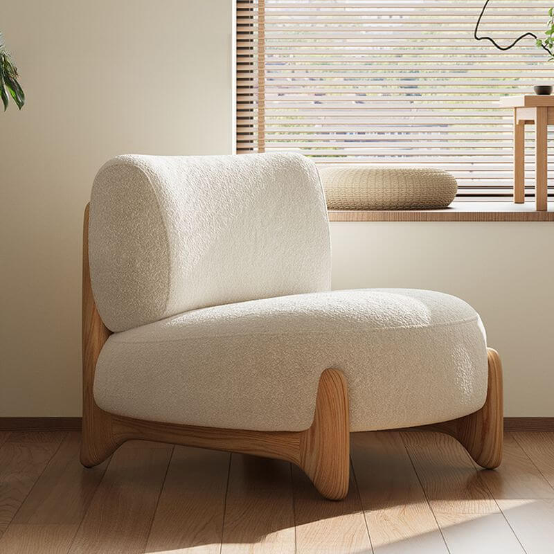 Comfortable black side chair with removable cover