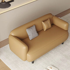 Olive Green Minimalist Sofa