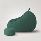 Group of color options for minimalist bean bag chairs