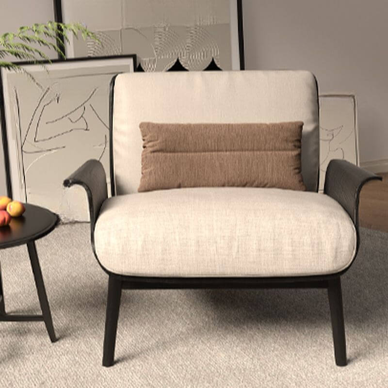 Simple and chic arm chair