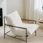 Contemporary white arm chair design
