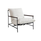 White slipcover for easy maintenance