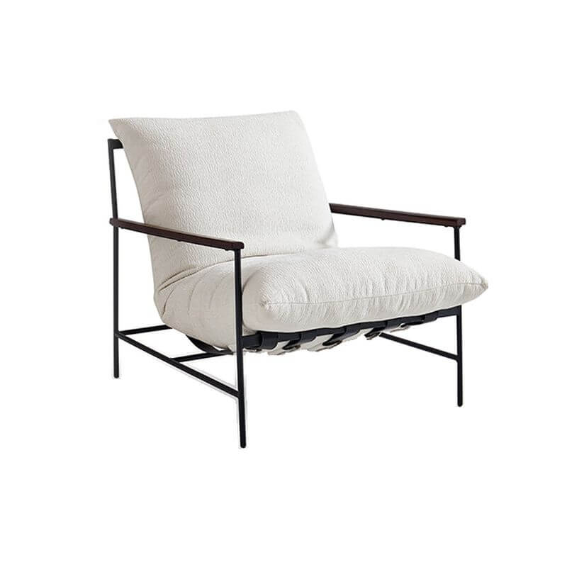 White slipcover for easy maintenance