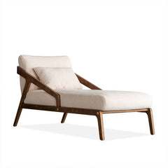 Stylish foam seat filled chaise lounge