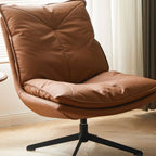 contemporary white auburn chair