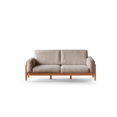 minimalist sofa in white color