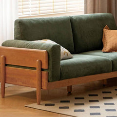 sepia standard sofa for three