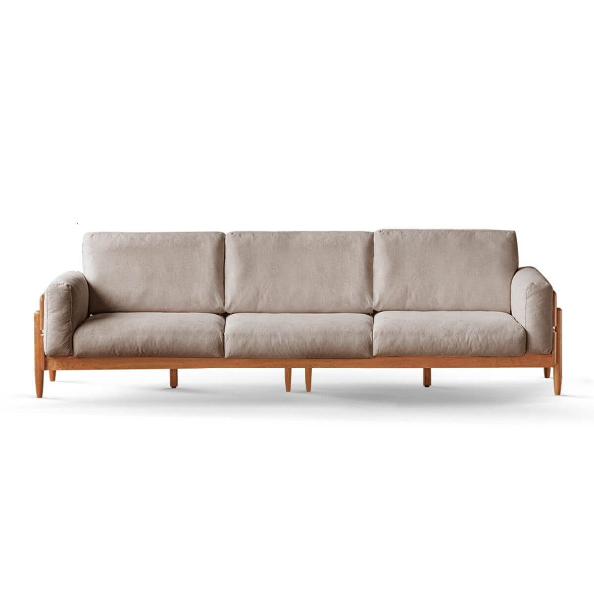 elegant sofa in stylish interior