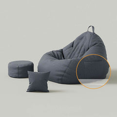 Dark gray bean bag chair from the Mobility set