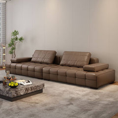 Mocha Sofa showcasing contemporary style