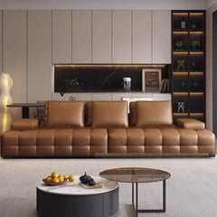 Mocha Standard Sofa in living room