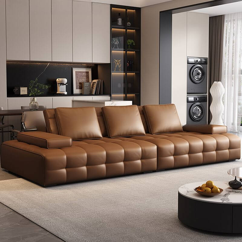Single sofa with armrest and pillows Imagen principal del producto